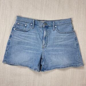 Madewell The Perfect Mid-Length Jean Shorts Size 31